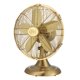 thumbnail image 2 of Ventilador de Escritorio Eléctrico Good Housekeeping 30 cm Acabado en Latón Satinado, 2 of 8