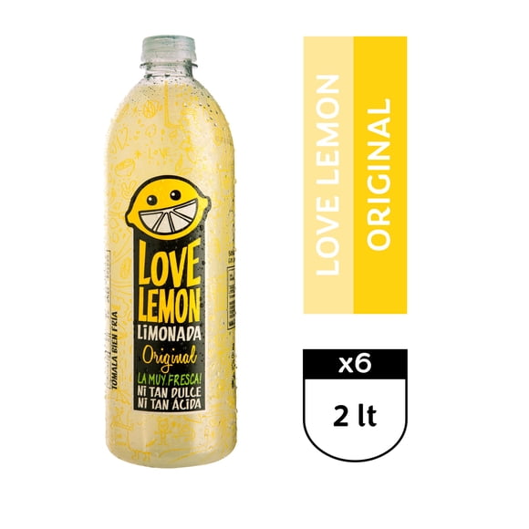 Love Lemon Original 6 x 2 Lt