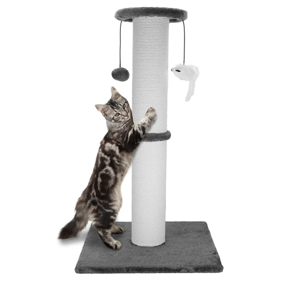 Cuerda de sisal resistente para rascar gatos Ahomdoo, 34 pulgadas de alto
