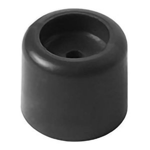 Tope De Puerta Pvc Redondo 40Mm Negro 20 Unidades Dvp