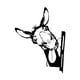 thumbnail image 4 of Arte De Metal De Burro Arte De Patio De Burro De Metal Hecho A Mano Para Jardín Patio Estilo D, 4 of 5