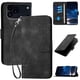 thumbnail image 1 of Funda Flip Premium Fibra de Carbono para iPhone 17 Pro Max con Soporte y Cierre Negro, 1 of 6