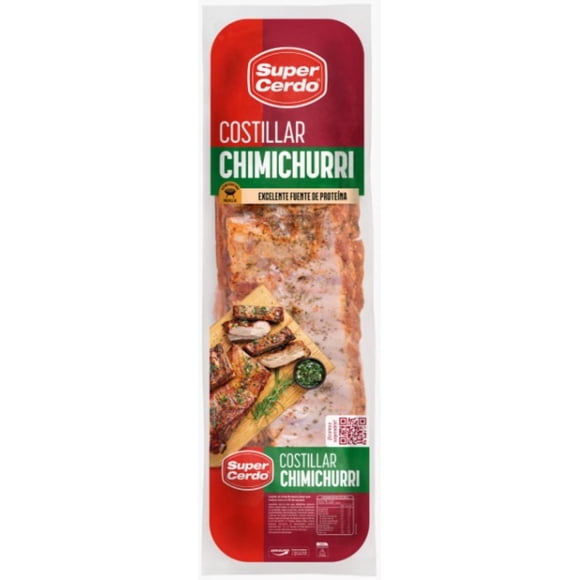 Costillar chimichurri