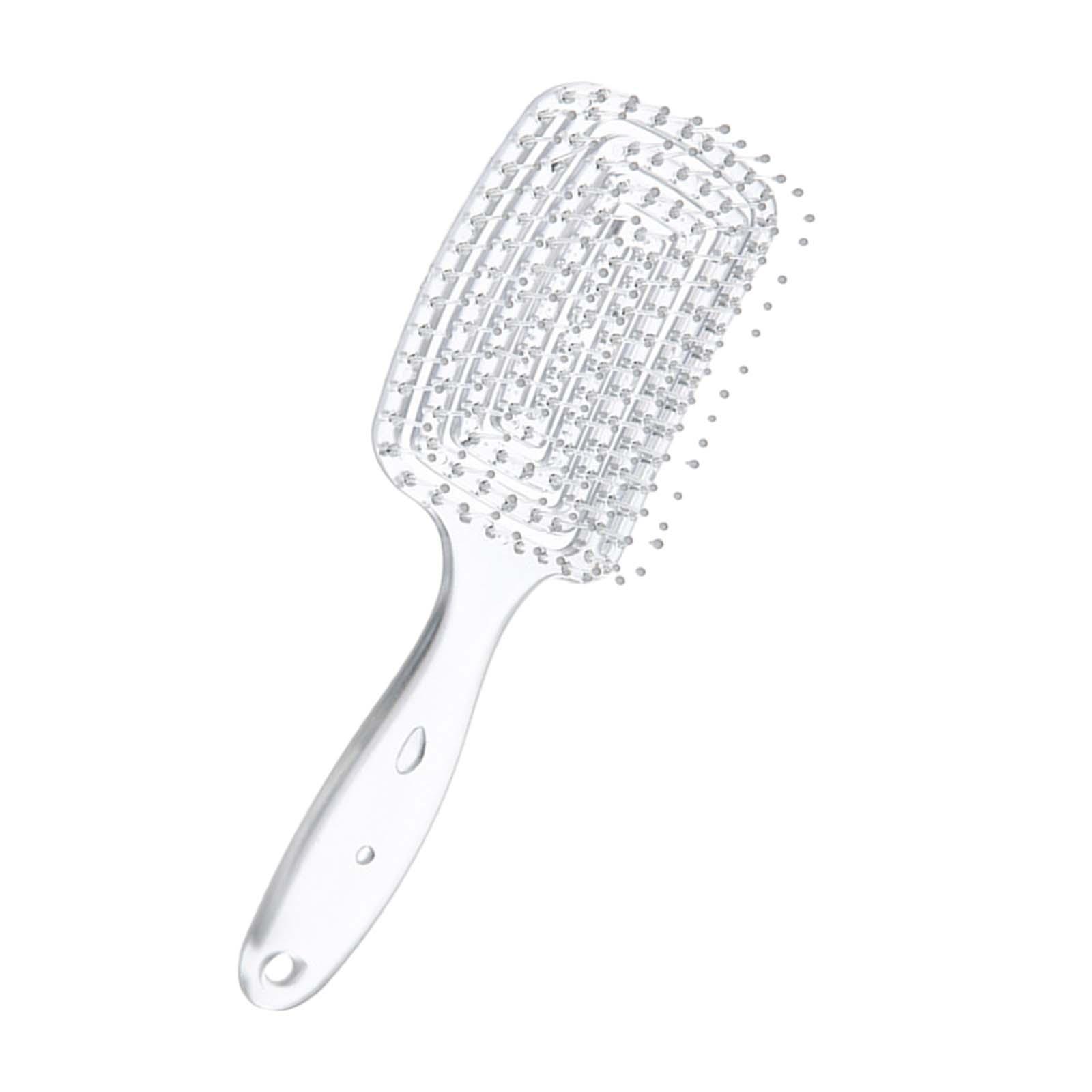 Magideal - Cepillo De Pelo Con Ventilación, Herramienta De Estilismo Para El Hogar, Cepillo De Paleta De Salón Suave, Cepillo De Pelo Húmedo Para Cabello Largo, , Claro