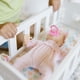 thumbnail image 5 of Cradle Melissa & Doug Mine to Love de madera para muñecas, color blanco, 5 of 9