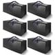 thumbnail image 1 of Bolsas De Mudanza Heavy Duty Extra Grandes Juego De 6 Unidades Negras, 1 of 7