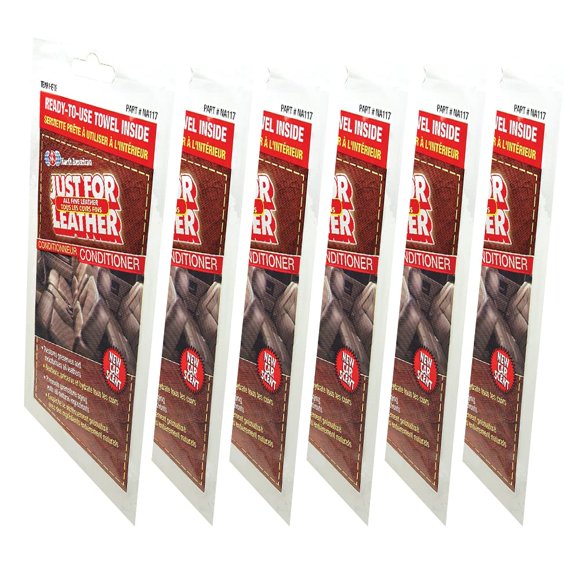 Toallitas para Cuero Blue-Magic Pack de 6 – Solo para Cuero