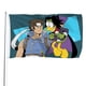 thumbnail image 1 of Conde Pátula Bandera Impresa Con Temática Regalo Perfecto Para Fanáticos Amigos Y Familiares Y Adecuada Para Actividades Al Aire Libre E Interiores Decoraciones De Fiesta 90 Cm × 150 Cm, 1 of 6