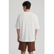 thumbnail image 3 of Polera Hombre Oversize Bordada Blanco, 3 of 8