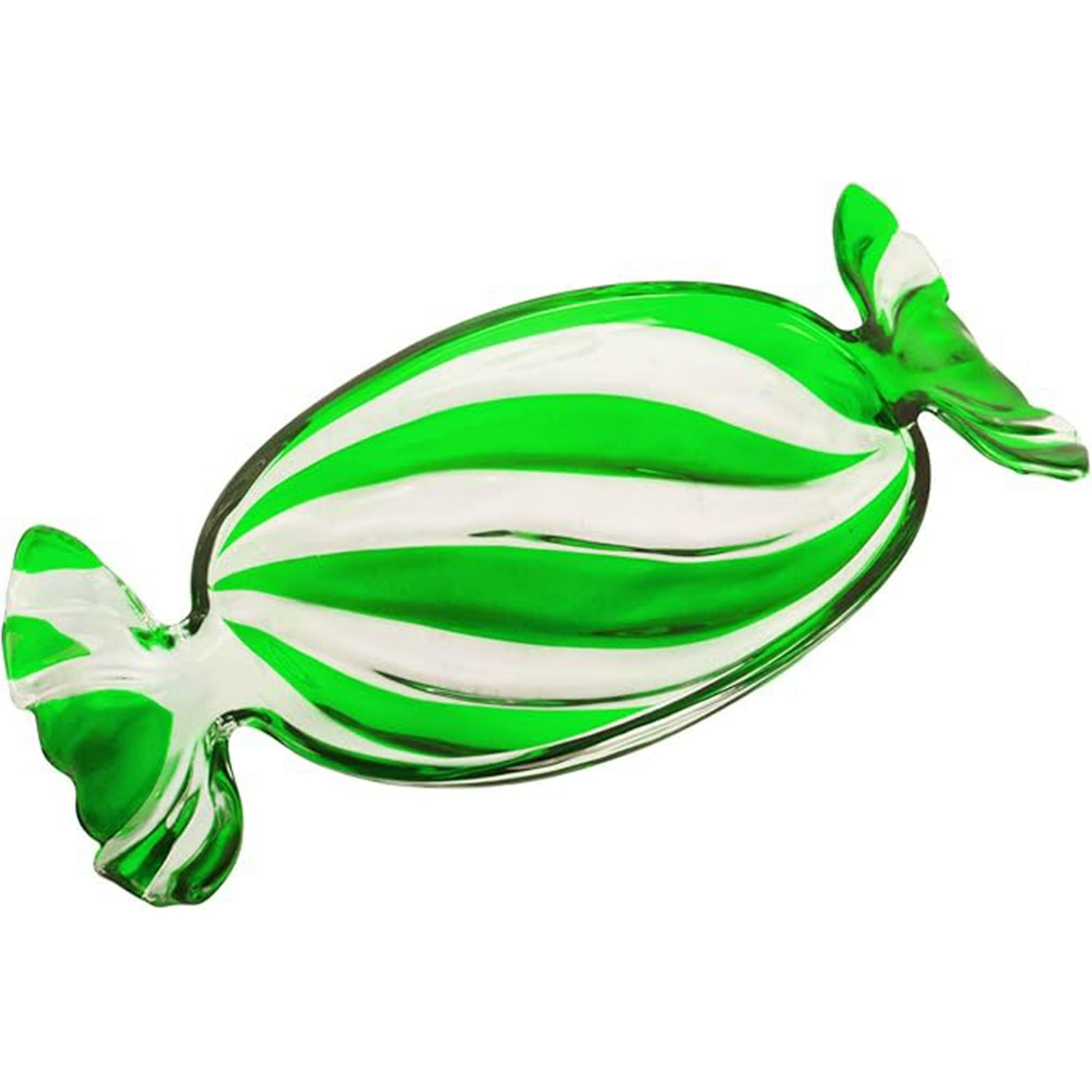 Veat00l - Platos En Forma De Caramelo De Vidrio, Productos De Vidrio De Alta Calidad, Diseño Único, Para Postres, Decoraciones, Cenas, Festivales, Fiestas