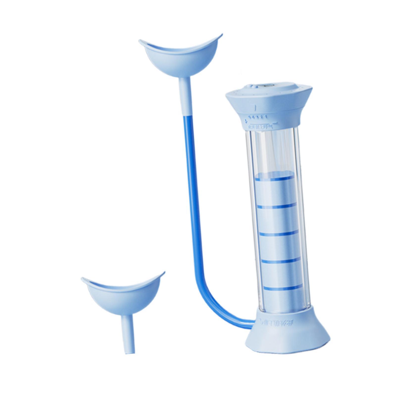 Magideal - Dispositivo Para Ejercicios De Respiración, Fácil De Usar, Compacto, Ajustable, Portátil, Pulmones Más Fuertes. Azul