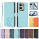 thumbnail image 3 of Xiaomi Redmi 17 4G/5G Funda Billetera con Estampado de Gato, Verde Claro, 3 of 6