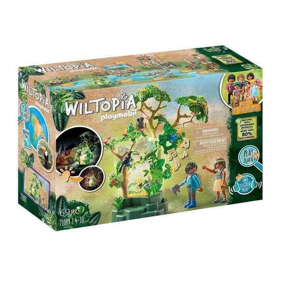 Lámpara Playmobil Wiltopia Rainforest Night Light con sonidos