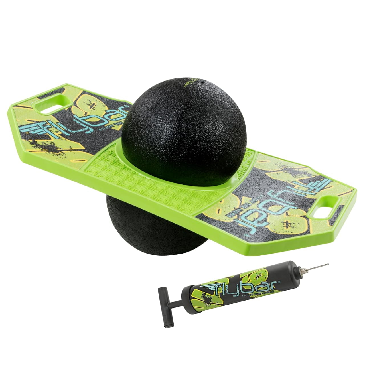 Flybar Pogo Trick Ball Para Niños Con Bomba, Más De 6 Años, 72 Kg Como Máximo
