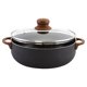 thumbnail image 1 of Caldero IMUSA de aluminio antiadherente de 4.4 qt y 4.2 L, negro, 1 of 3