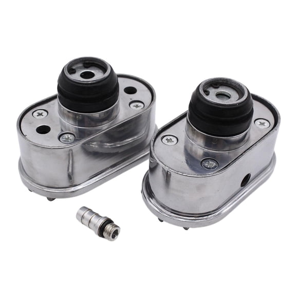 Kit Combinado De Válvula De Ventilación Y Tapa De Válvula De Repuesto De Metal Para Hot Rod SBC350