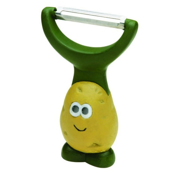 Pelador De Papa 1 Pieza Plástico - Acero Inoxidable Verde, 1 Un