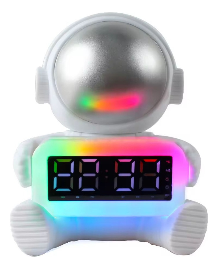 Genérico - Radio Despertador Astronauta Decora Musica Recargable Lau