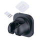 thumbnail image 3 of Soporte para cabezal de ducha, soporte de pared Flexible, soporte para manguera de ducha, ángulo ajustable, Base de cabezal de ducha de mano para baño Negro, 3 of 5
