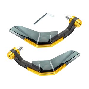 Ioensy - Protector De Mano Para Motocicleta, Protector De Mano Para Piezas De Manillar De 7/8 ""Y 22Mm, Aureate