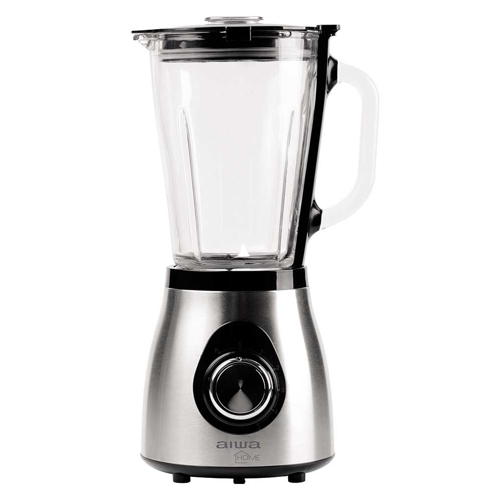 Aiwa - Licuadora De Pie Acero Inoxidable 1.5L Pica Hielo 500W