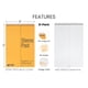 thumbnail image 2 of Steno Pads Better Office Products en espiral, 6 x 9 pulgadas, 60 hojas, 2 of 6