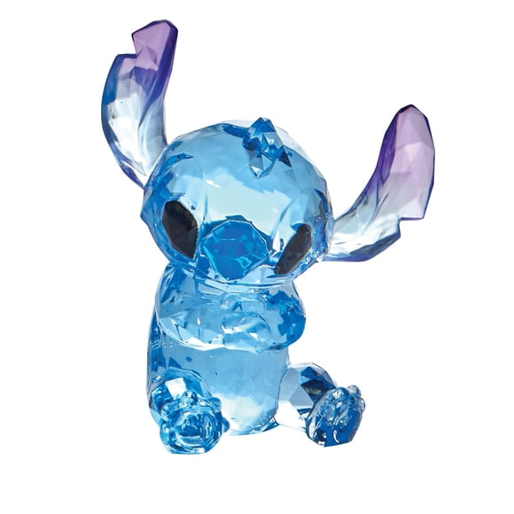 Figura Enesco Facets Disney Lilo and Stitch de 9 cm, color azul