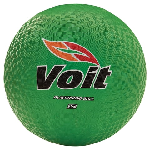 Playground Ball Voit 10 De Goma Verde Para Actividades De Bajo Impacto