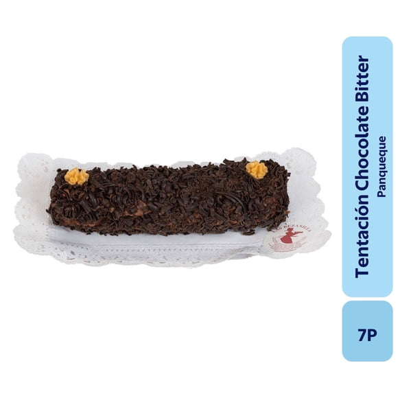 Tentación Panqueque Chocolate Bitter 7P, 1 Un
