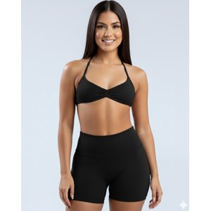 Flix Spa - Conjunto Deportivo Mujer 2 Piezas Peto Y Short Push Up