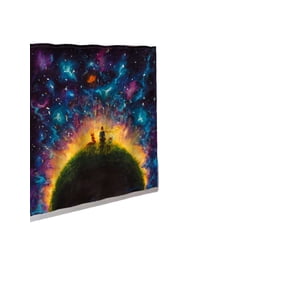 Genérico - Cortina Para Baño Con Forro De Ducha 180 Cm L41