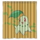 thumbnail image 1 of Cortina de ducha de Pokémon con diseño de anime, juego de cortinas de baño con ganchos, tamaño 66 x 72 pulgadas, 1 of 3