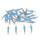 thumbnail image 4 of 30 Uds. Clips Giratorios De Pesca De Cambio Rápido, Conector De Línea De Enlace Rápido De 14mm, 4 of 5