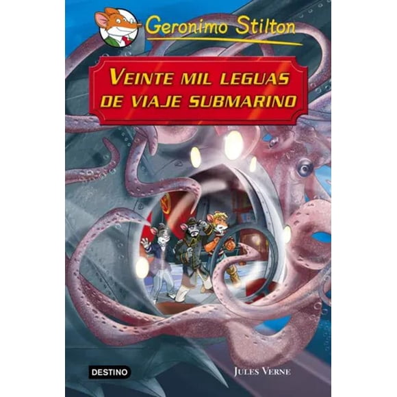 Libro 20 mil leguas de viaje submarino - Geronimo Stilton