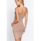 thumbnail image 4 of Vestido Mini De Canalé Grueso Con Tirantes Finos, 4 of 5