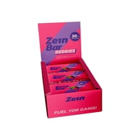 Zein - Box De 12 Barras De Proteina Bar Berries 100Gr -