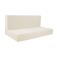 Magideal - Fundas Para Asientos De Vehículos Recreativos, Fundas Para Cojines De , Fundas Para Bancos, Protectores De Muebles Para Sofá, 2 Piezas , Blanco