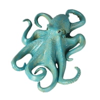 Bothyi - Ocean Animal Octopus Model Figures Playset Plástico Para Decoración De Escritorio Blue Octopus A