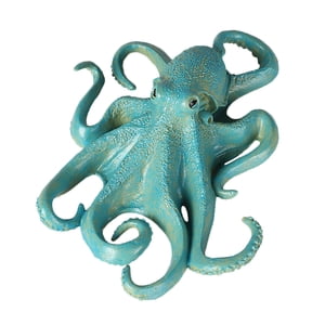 Bothyi - Ocean Animal Octopus Model Figures Playset Plástico Para Decoración De Escritorio Blue Octopus A