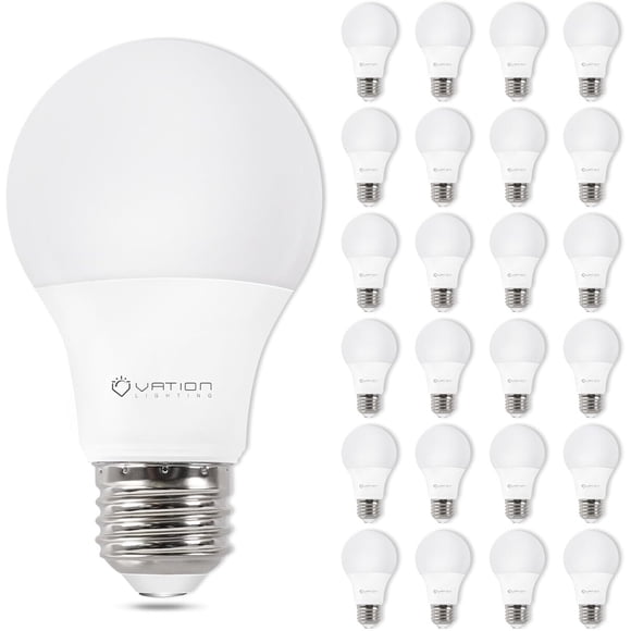 Ampolletas LED Vation Lighting A19 8.5W 2700K E26 Softwhite Pack de 24