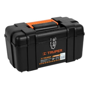 Truper - Caja Herramientas Industrial 42 Cms Plástica C/Broches Metálicos