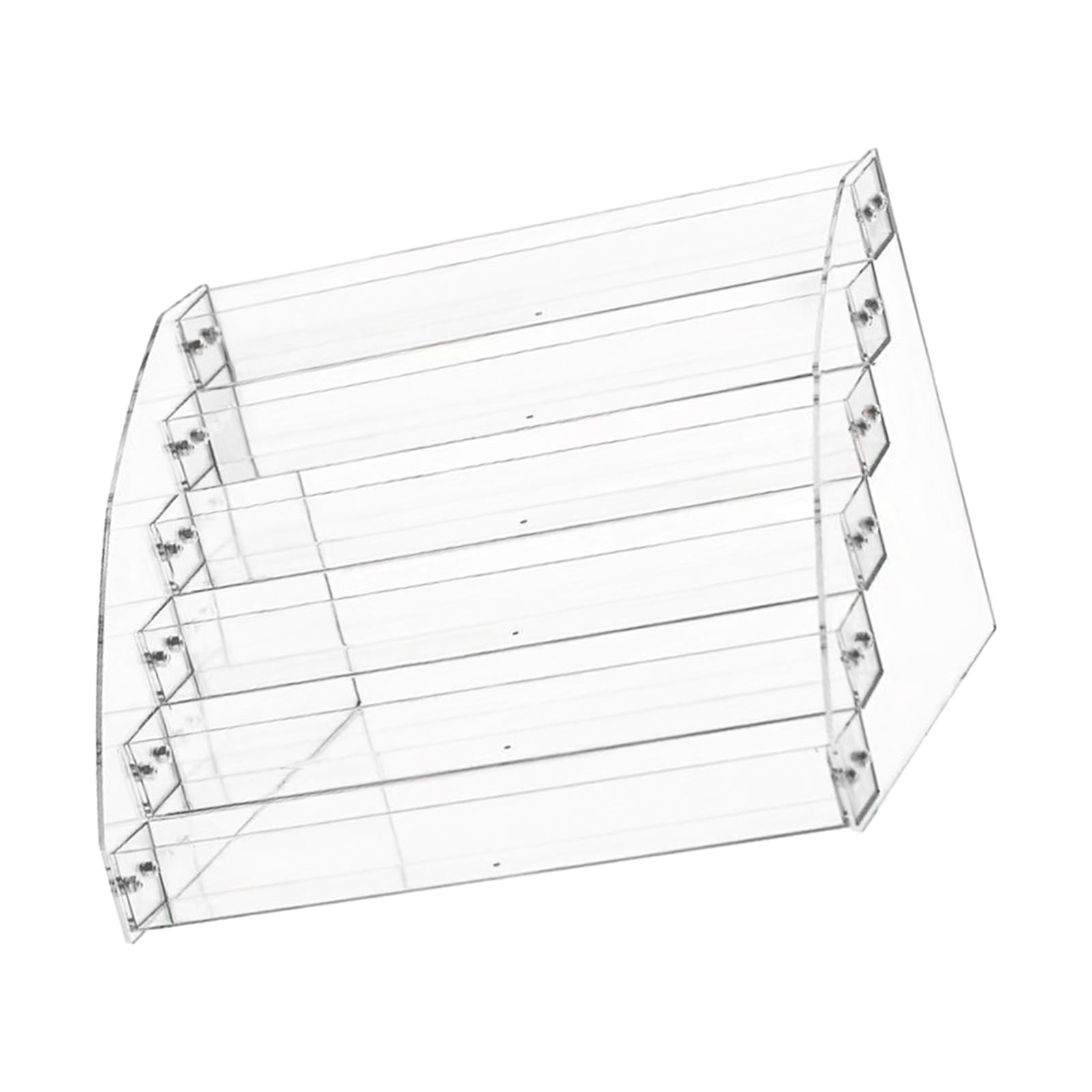 Magideal - Expositor De Acrílico Para Tarjetas De Presentación, Dispensador De Escritorio, Estante De Exhibición Para Artículos De Oficina Y Hogar, Para Juguetes 6 Niveles