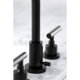 thumbnail image 3 of Grifo de baño Kingston Brass Manhattan FSC8950CML negro mate, 3 of 8