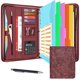 thumbnail image 1 of Organizador Eshow de piel con cremallera, 33 x 26 x 2 cm, 1 of 9