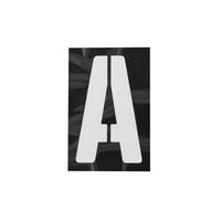 Truck Republic - Plantilla Adhesiva Patente Letra A