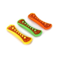 Juguete Masticable Para Perros Hartz Chew 'N Clean Dental Duo, Grande, Paquete De 3