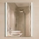 thumbnail image 2 of Espejo Led Lineas Curvas Rectangular 80x60 Cm, 2 of 4
