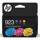thumbnail image 1 of Cartuchos de tinta HP 923 cian/magenta/amarillo de rendimiento estándar, paquete de 3, 1 of 7