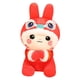 thumbnail image 3 of Bunny Juguetes De Peluche Con Temática De Animales Para El Año Nuevo Chino Navidad Red Tang Suit 20cm, 3 of 5