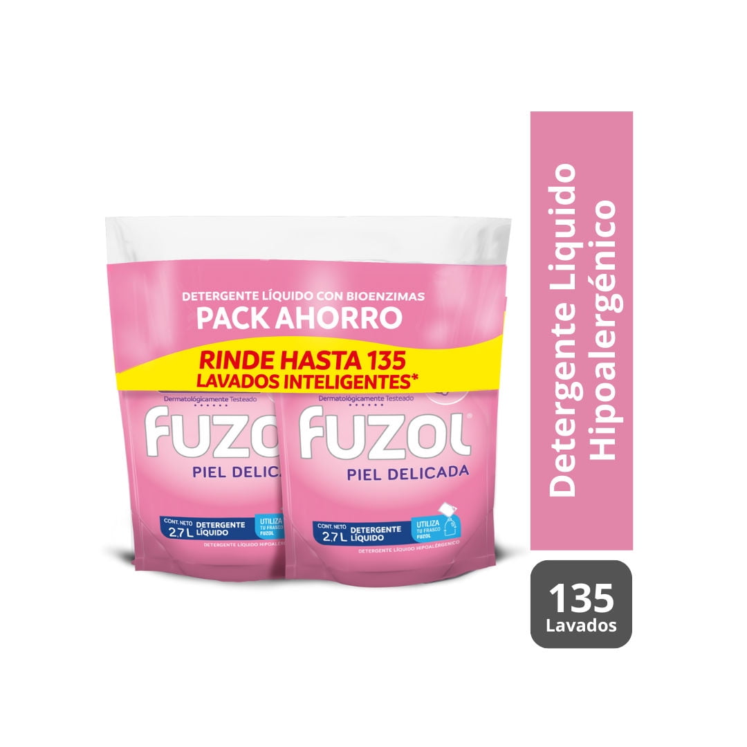 Pack Detergente Piel Delicada Doypack L g FUZOL